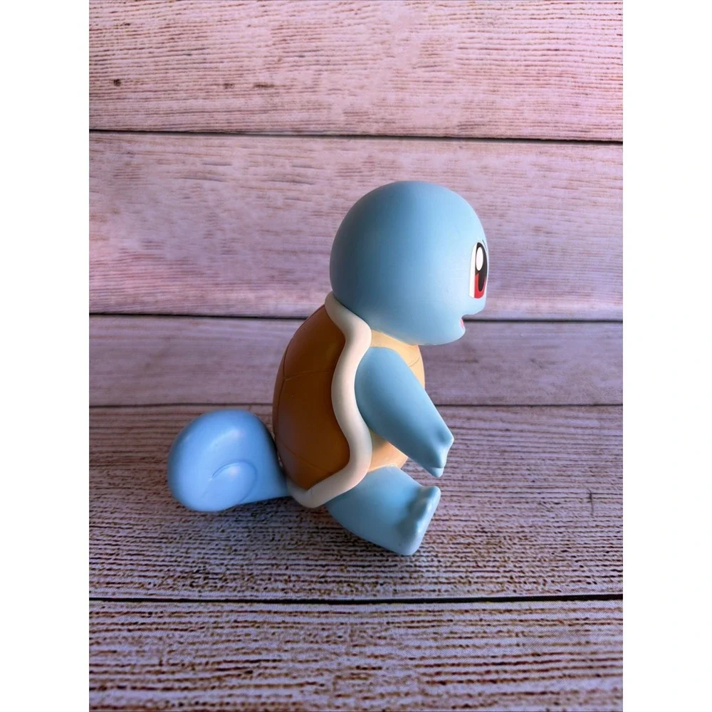 Pokemon Squirtle Select Deluxe 6 Inch Vinyl Toy Figure Jazwares Used